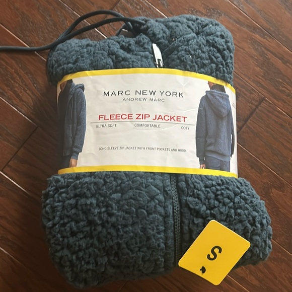 Marc New York Fleece Zip Jacket - Picture 1 of 3